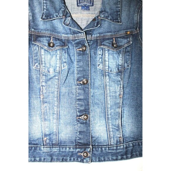 Lucky Brand pixie denim jacket small - Picture 2 of 4